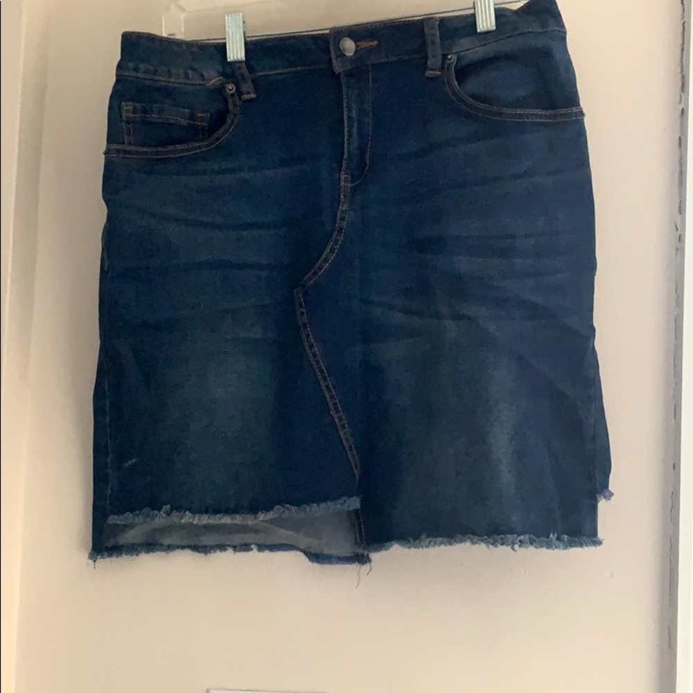 Denim Mini Skirt